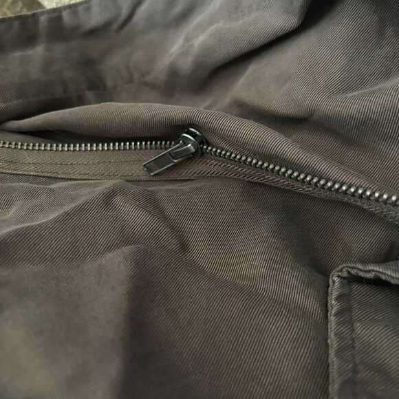 Urban Outfitters Silence Noise Army Green Long Utility Jacket L - Picture 12 of 14